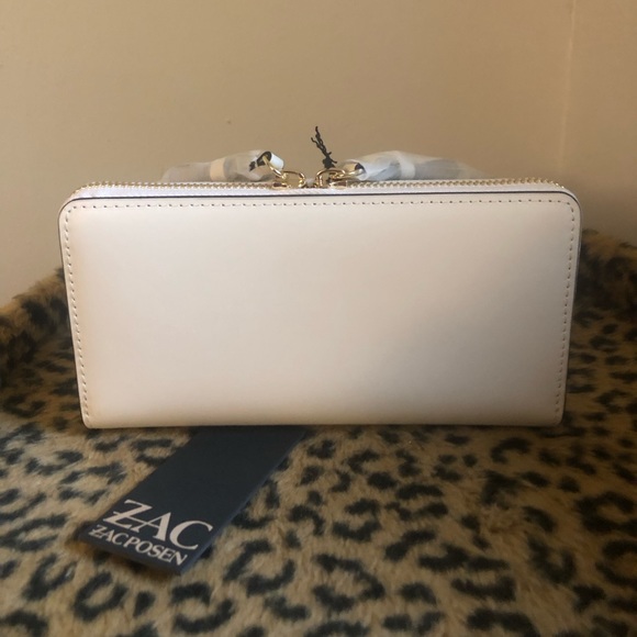 NWT Zac Posen Eartha Zipped Wallet-Mini Bow - Picture 3 of 4